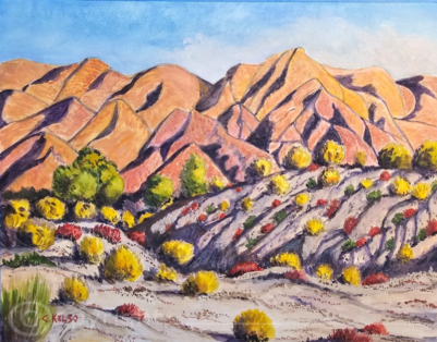 Inyo Range from Big Pine